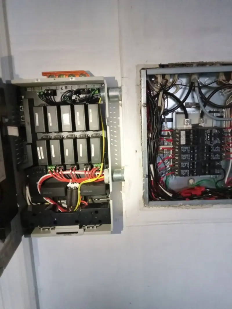 Electrical panel upgrade completed for Commercial Electrician Services in Ambridge